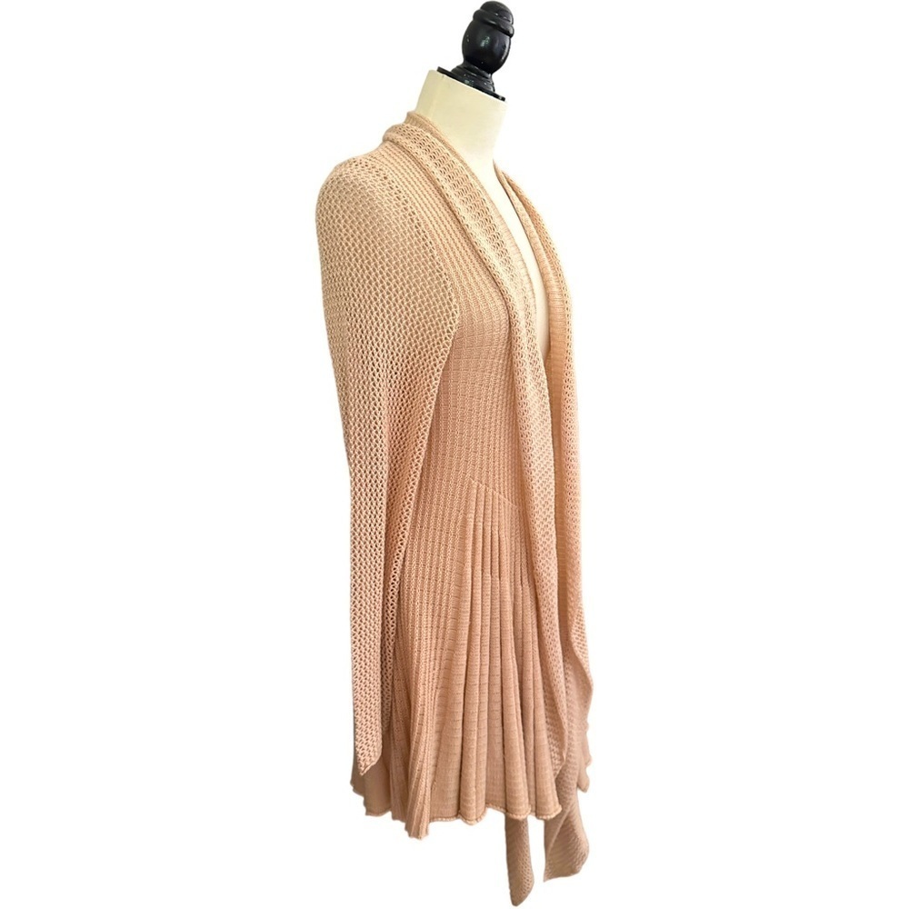 Torrid Blush Long Open Front Fit And Flare Cardigan Size L